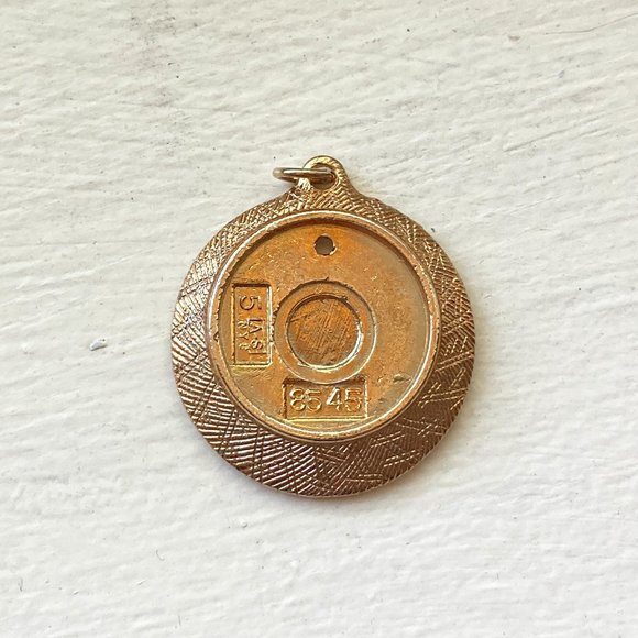 Jewelry Vintage Gold Tone Photo Pendant 8545 5 As Nyc Poshmark